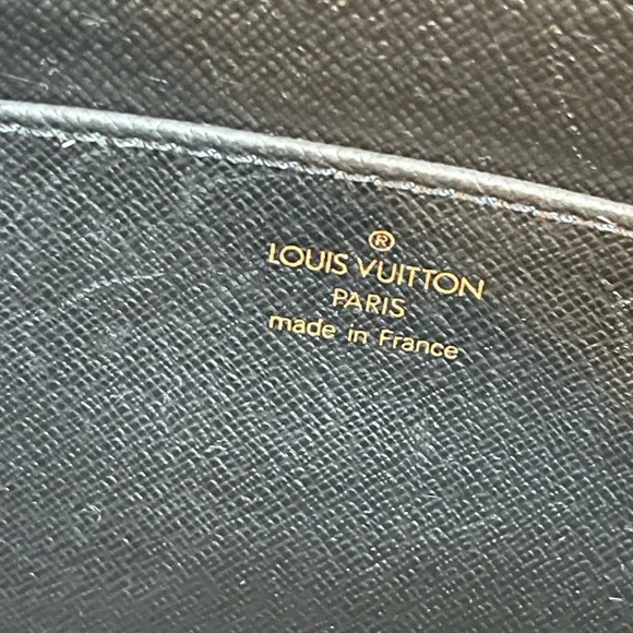 Louis Vuitton Epi Pochette Homme Clutch Bag Black #st0989 - Picture 9 of 12